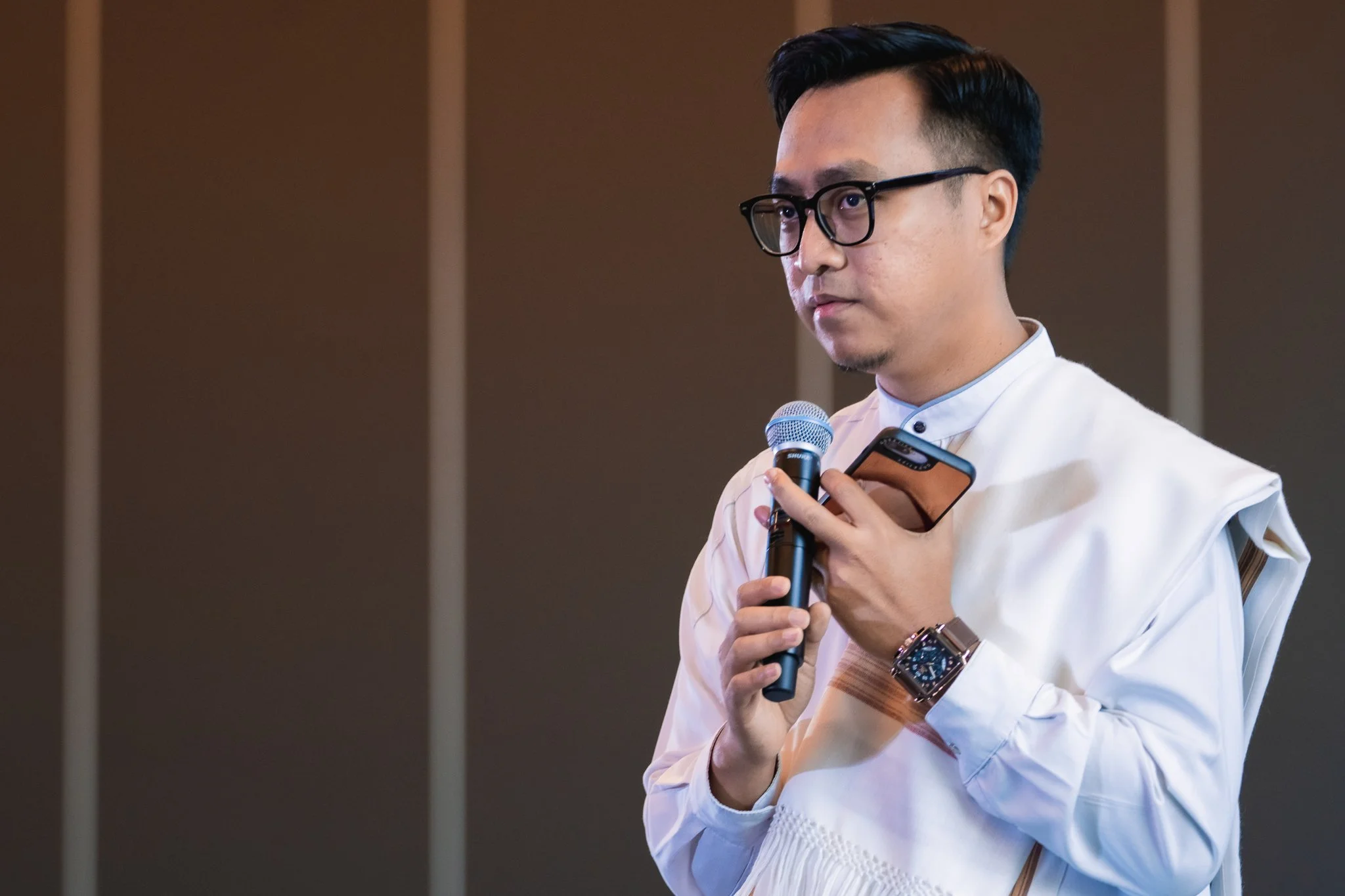 Mizi Wahid delivering keynote